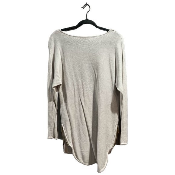 michael kors | high/ low hem, side zip sweater | medium - Picture 5 of 5